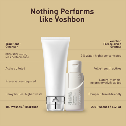 Voshbon Luminous Freeze-Dried Face Wash Voshbon Beauty