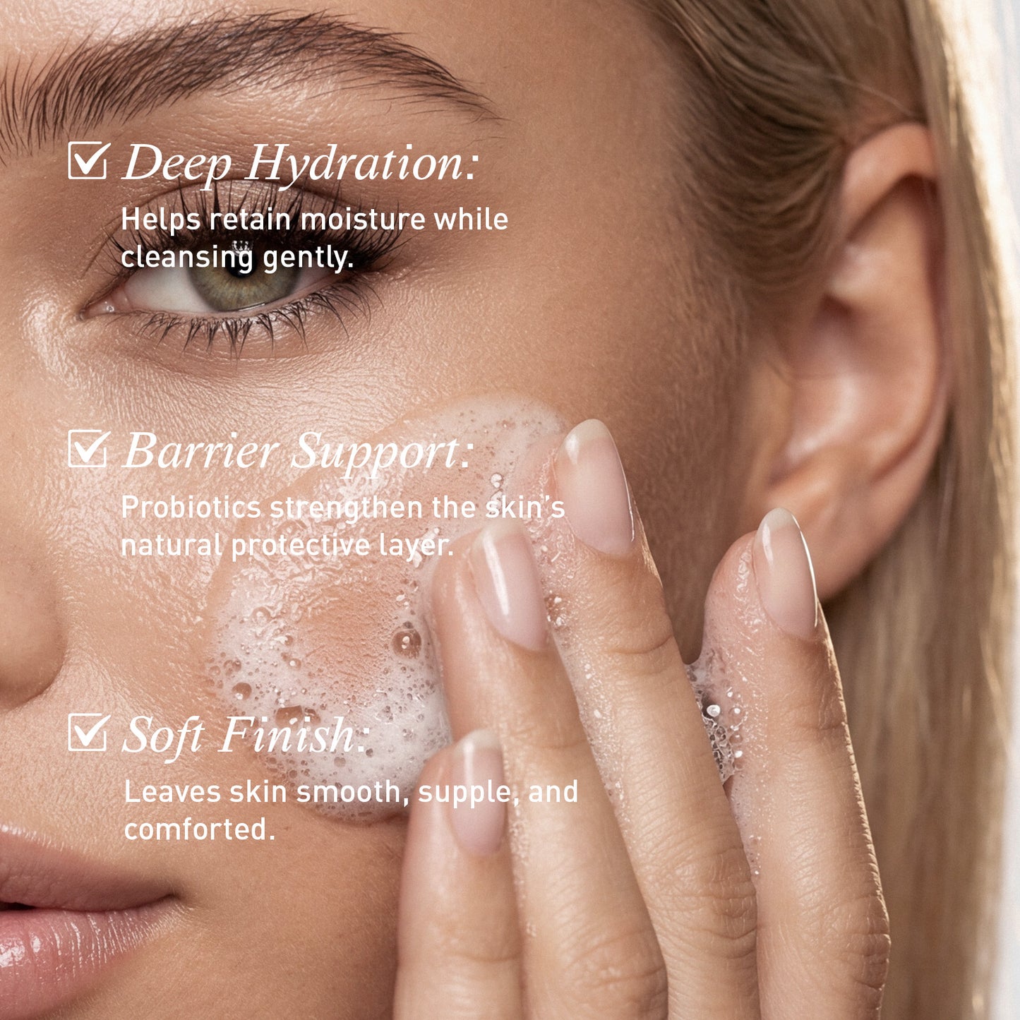 Voshbon Nourish Freeze-Dried Face Wash Voshbon Beauty