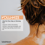volumize freeze-dried hair wash benefits scalp balance and root volume