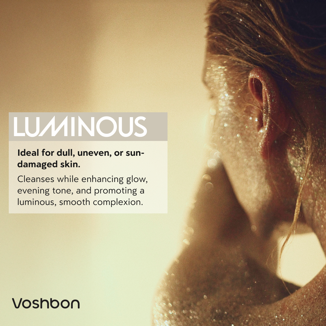 luminous freeze-dried facial cleanser benefits brightening and enhancing radiance