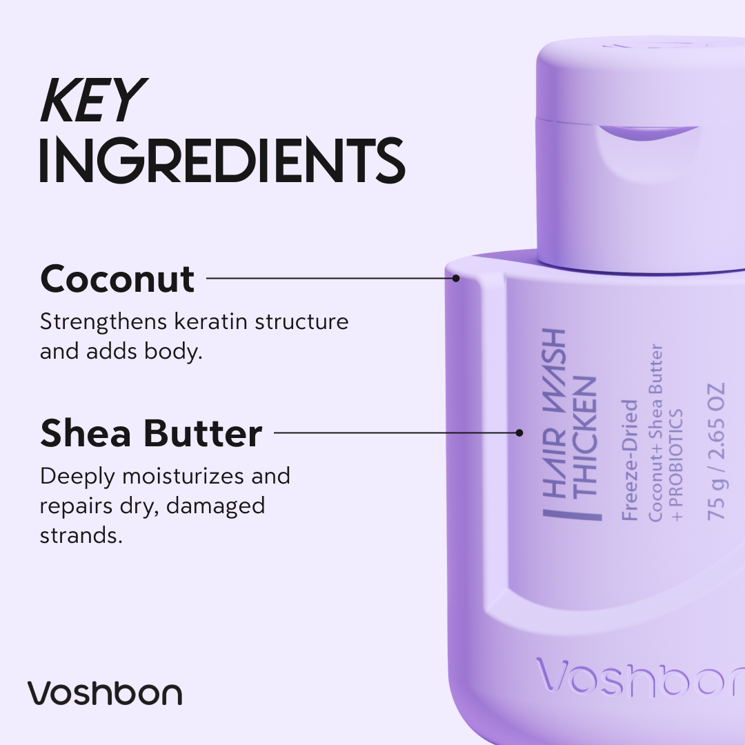 thicken freeze-dried hair wash key ingredients nourishing hair and scalp formula